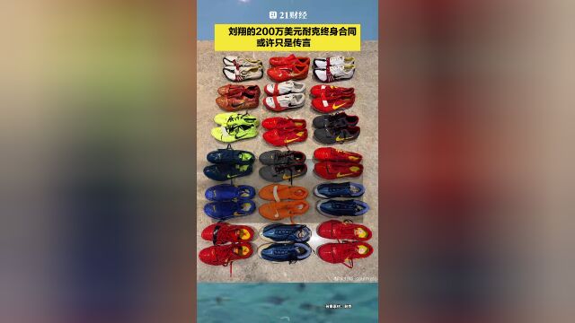 刘翔买断社保捐出98万！200万美元耐克终身合同或是传言